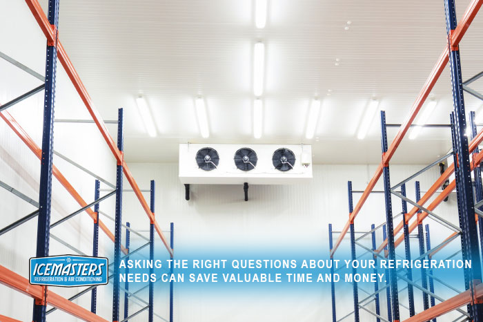 Choose the proper refrigeration for a walk-in cooler or freezer